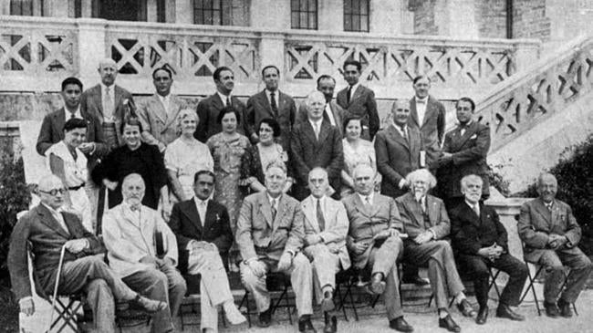 Imagen antes - En memoria de la histórica Conferencia de Química de 1933