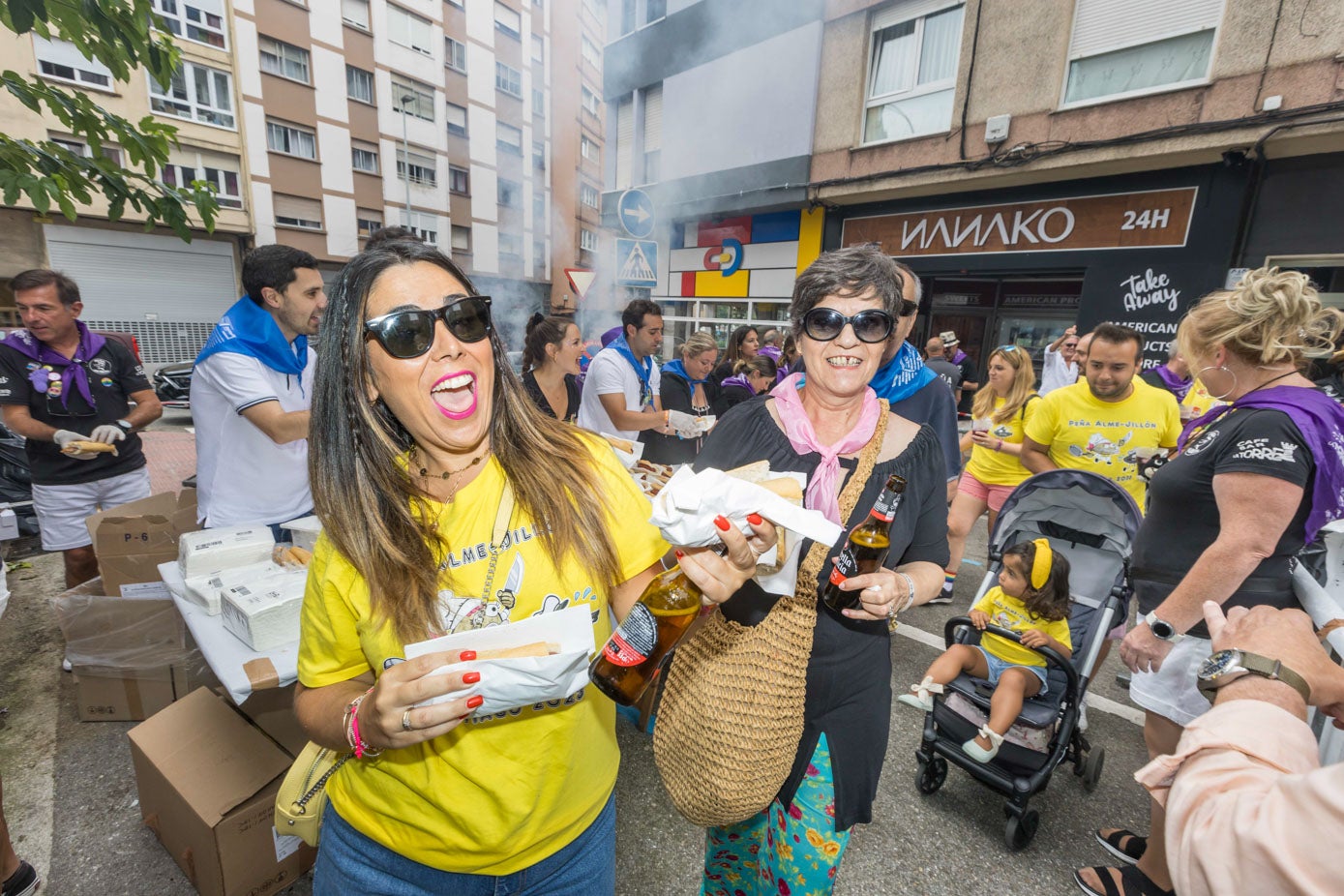 La felicidad sobresalía en cada rincón. 