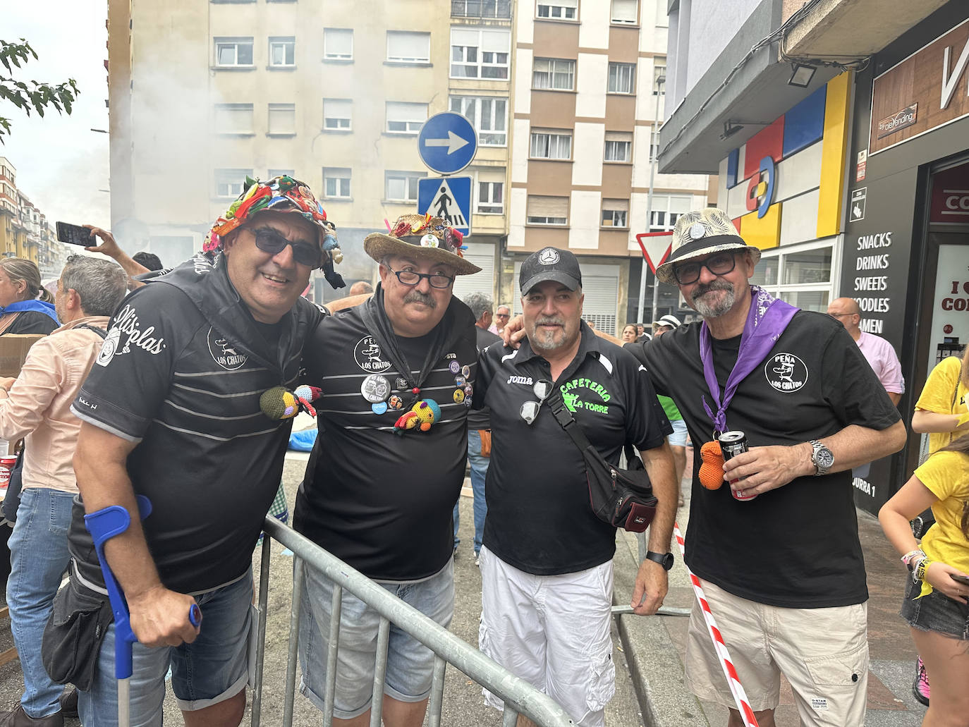 Lifer Hoyos, Liky Durán, Jose Torre y Francisco Javier García. 