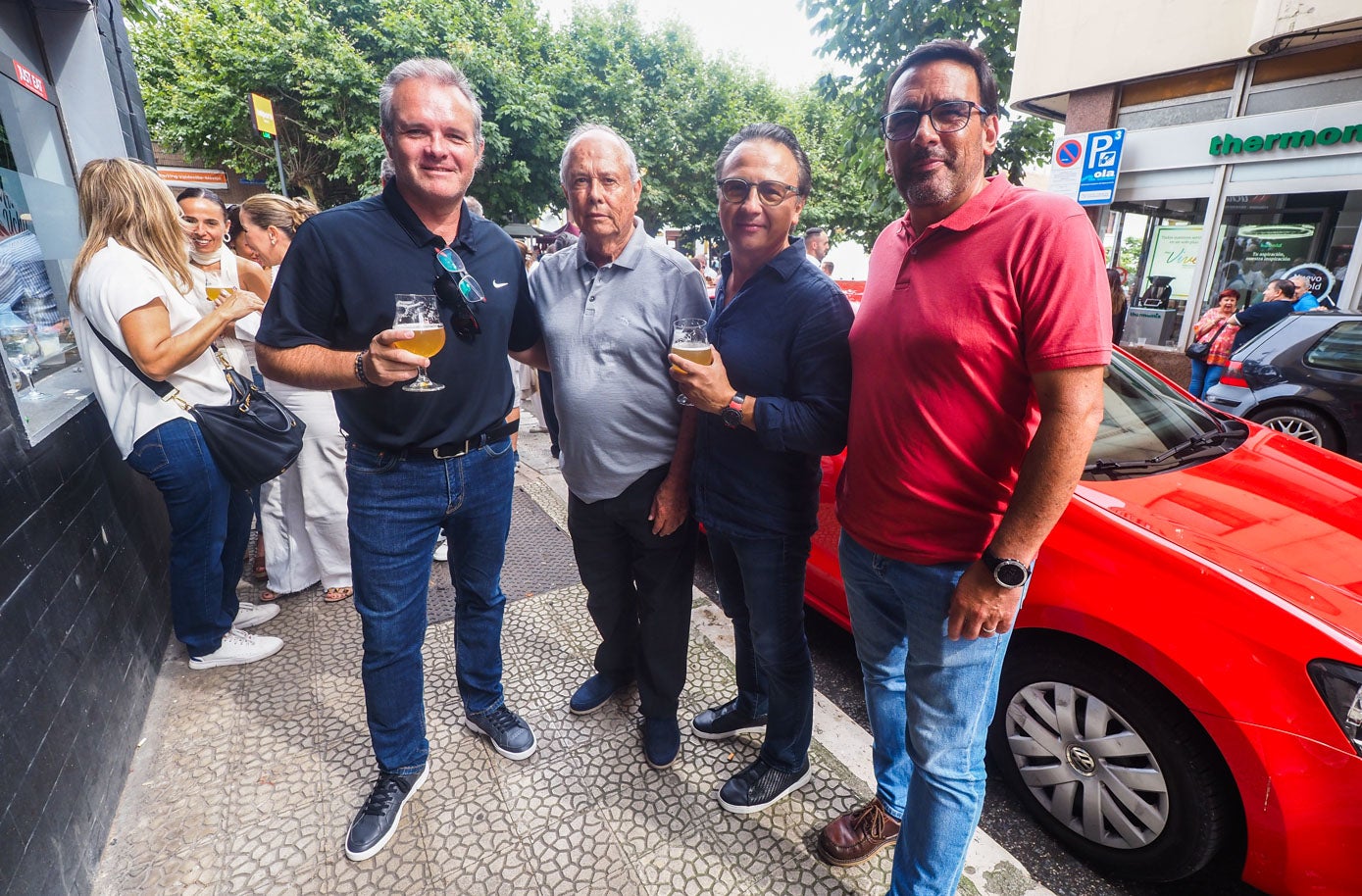 Jorge Díaz, Agustín Valdés, Adolfo Borguete Y José Rosas.