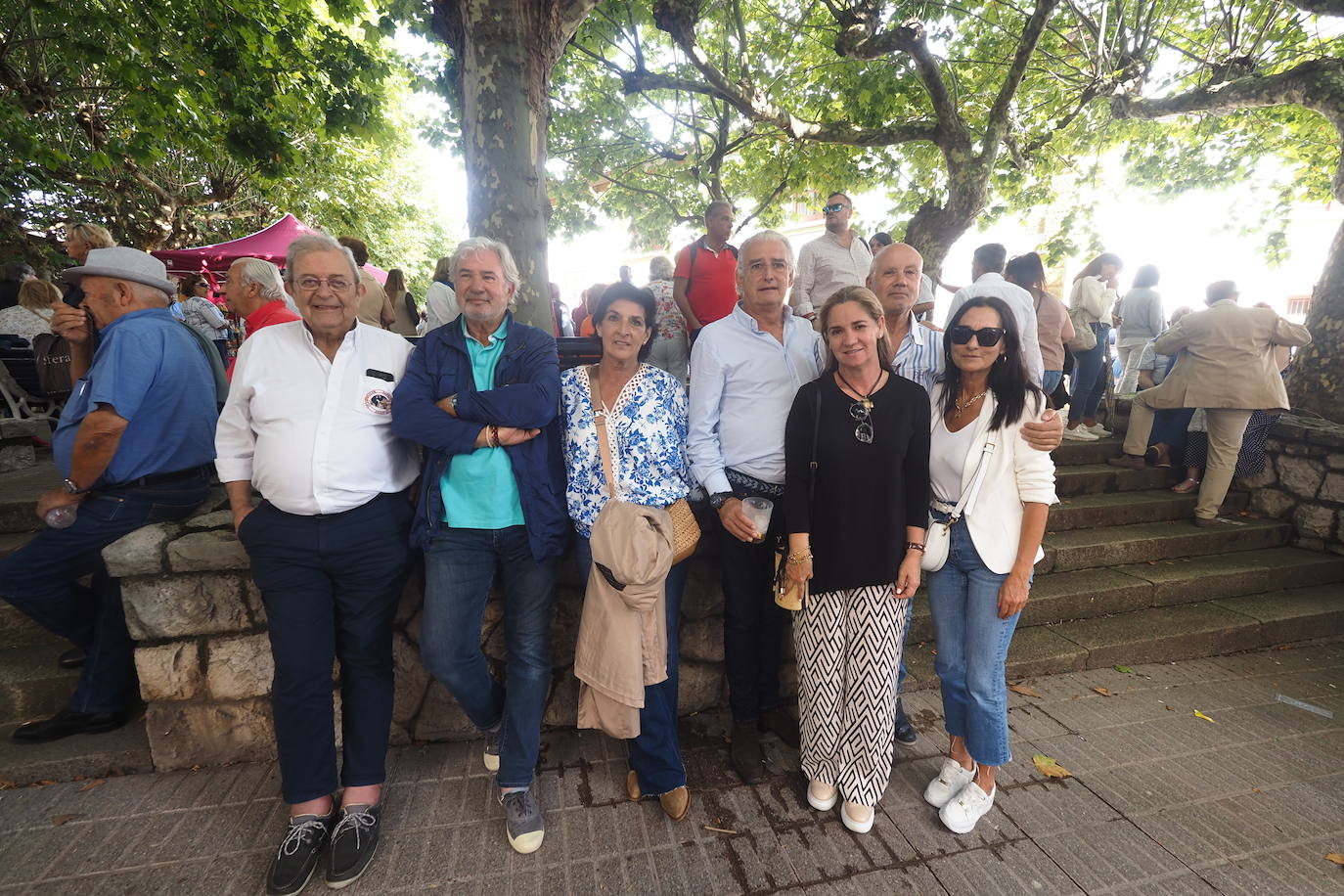 Antonio Sáiz, Juan Ignacio Pérez, Emi Sanz, Eduardo García, José Corada,Marisol Abascal y Yolanda Álvarez.