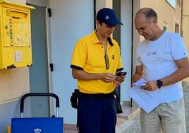 Correos distribuye en Cantabria más de 22.500 distintivos de la DGT en los seis primeros meses del año