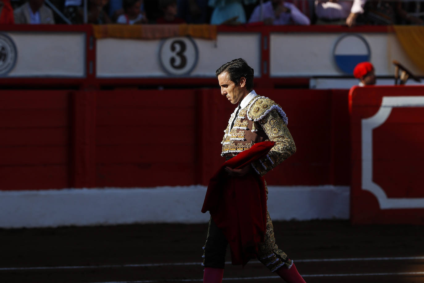 Juan Ortega tras matar a su primer toro