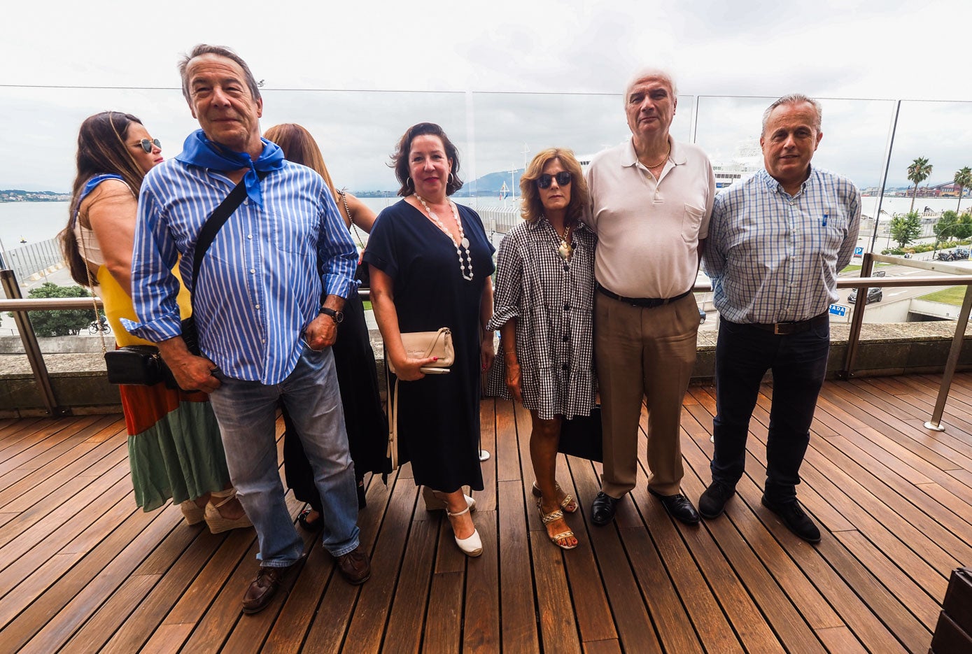 Jesús Serrera, Margarita Herrero, Marisol Ceballos, Félix López y Emilio Sánchez.