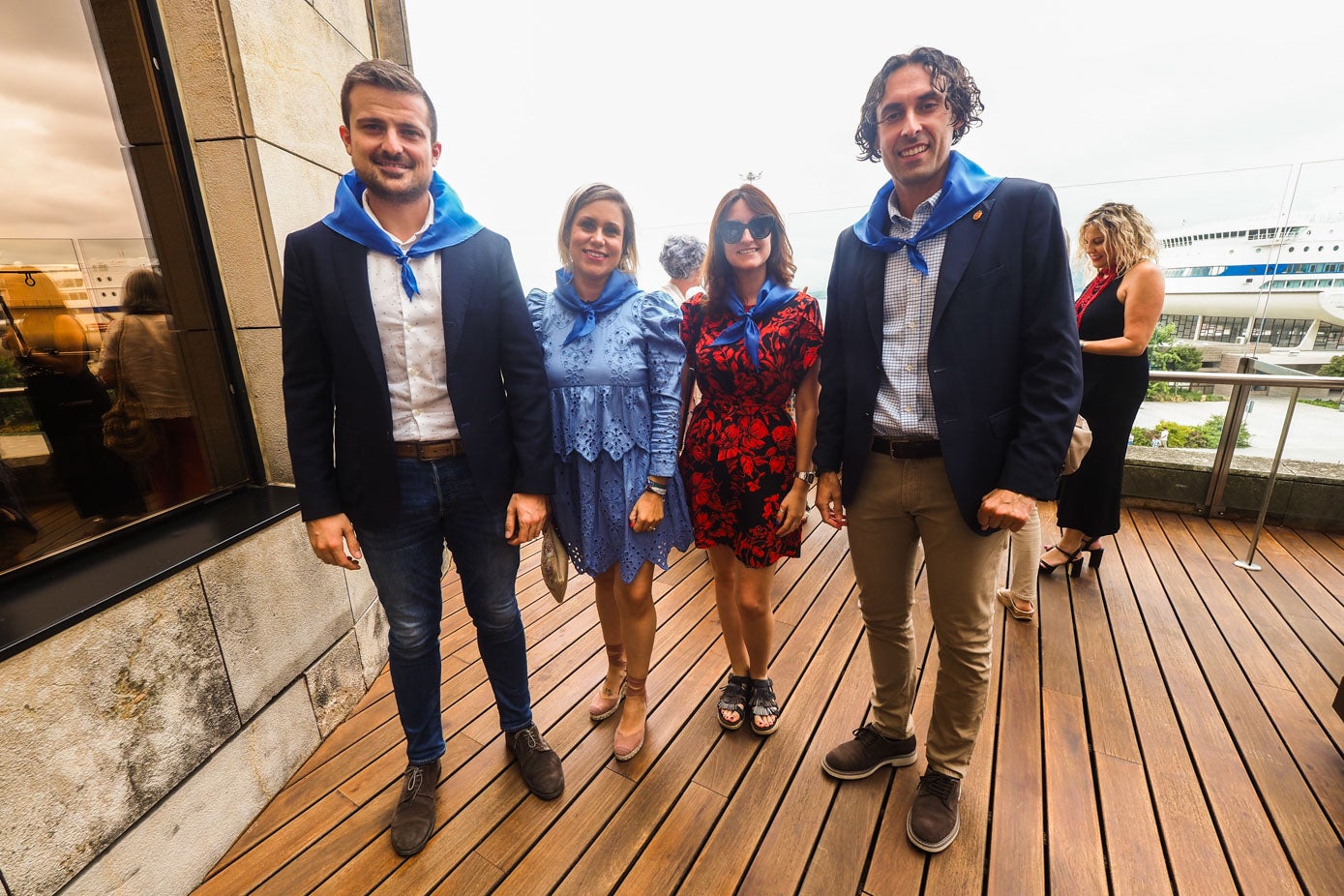 Alejandro Hoz, Cristina Laza, Marta Riñones y Javier Fenández Soberón.