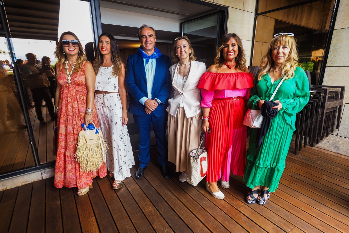 Laura González, Clara Díez, Javier Puente, Eugenia Cuenca, Asunción Gutiérrez y María Eugenia Barro.