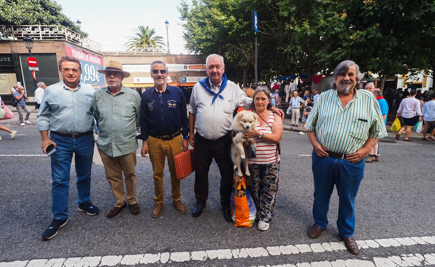 Ildefonso Jiménez, Luciano Sánchez, Gerardo Antolín, Fernando Pérez, Maria Ángeles González y Elías Setién. 