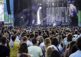 Imágenes del concierto de Nancys Rubias, Fangoria y Mónica Naranjo