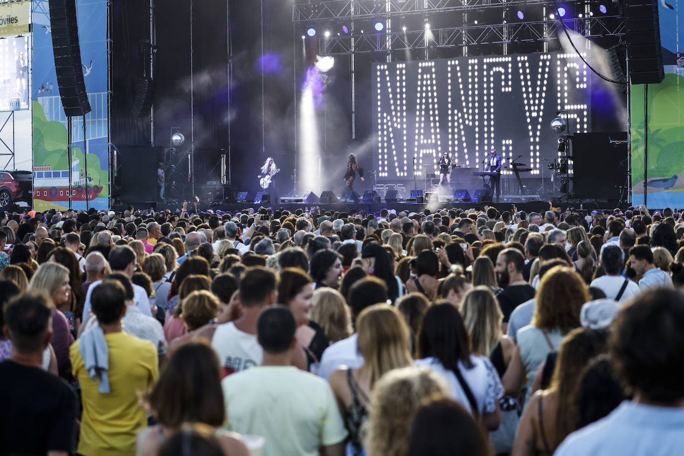 Imágenes del concierto de Nancys Rubias, Fangoria y Mónica Naranjo