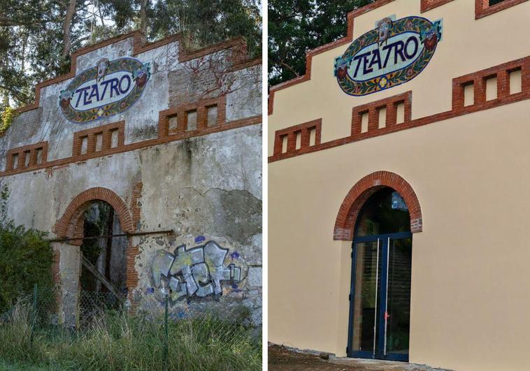 El teatro de Isla Pedrosa se salva del olvido