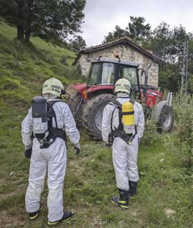 Imagen secundaria 2 - Hallan 25 vacas muertas en San Roque de Riomiera