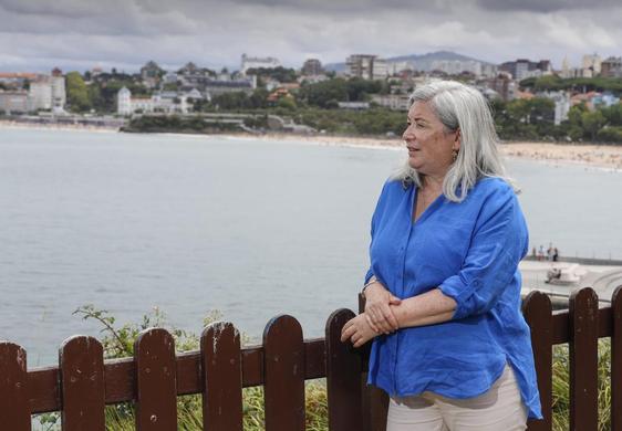 Valentina Granados, en la senda de Mataleñas, unos días antes del inicio de la edición.