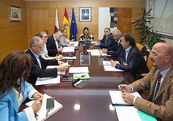 Reunión del Consejo de Gobierno de Cantabria este jueves.