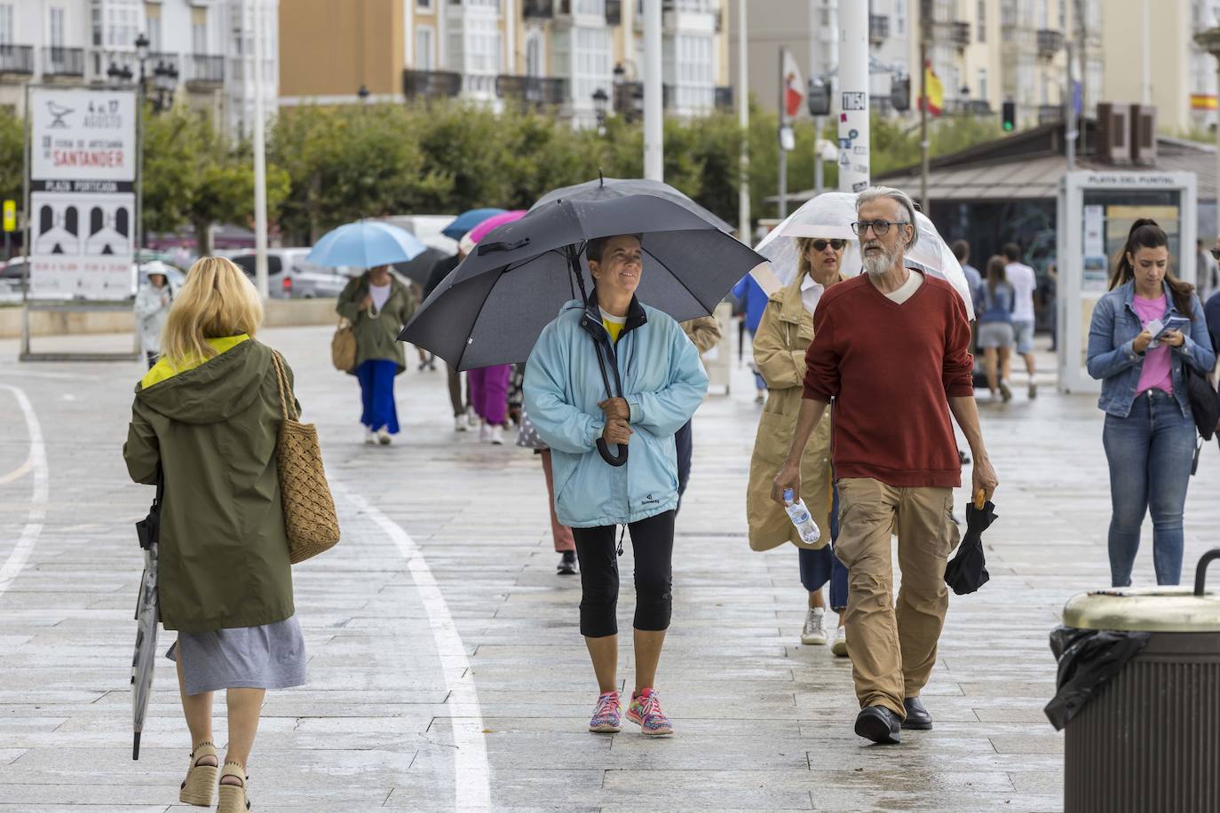 El temporal también deja en el aire los planes de playa del fin de semana.