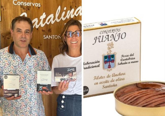 Adolfo y y Silvia, de Conservas Catalina. | Anchoas de Conservas Juanjo.