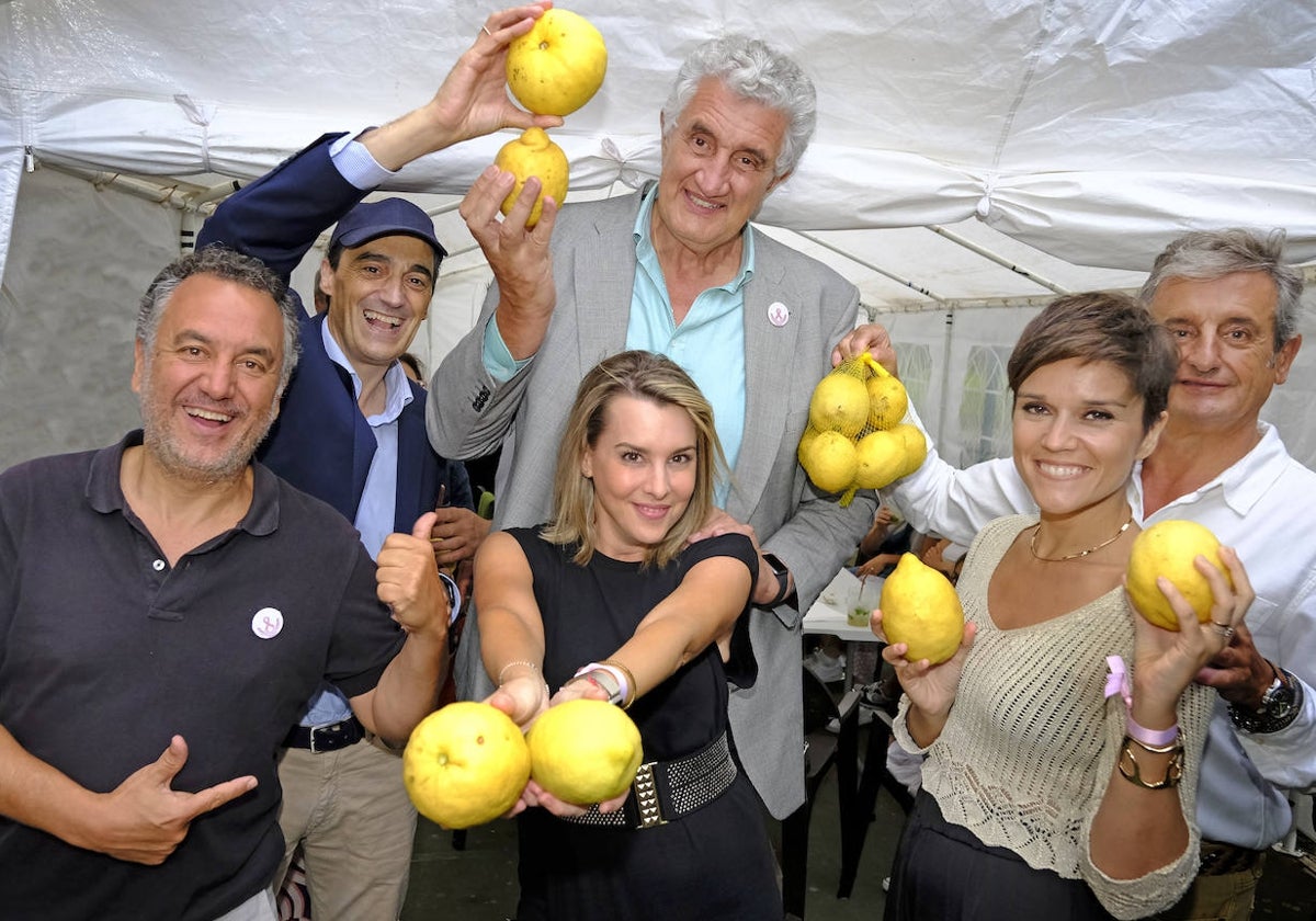 De izquierda a derecha, Roberto Brasero, Enrique Bretones, Ana Ibáñez, Fernando Romay, Miriam Moreno y Luis Moya.