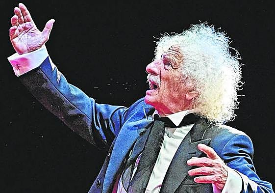 Rafael Álvarez, El Brujo, en 'El viaje del monstruo fiero'.