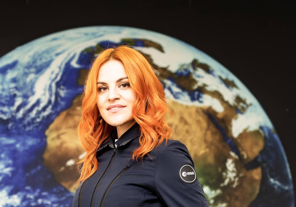 La bióloga y astronauta Sara García Alonso es una de las ponentes del 'Aula Blas Cabrera 2023'.