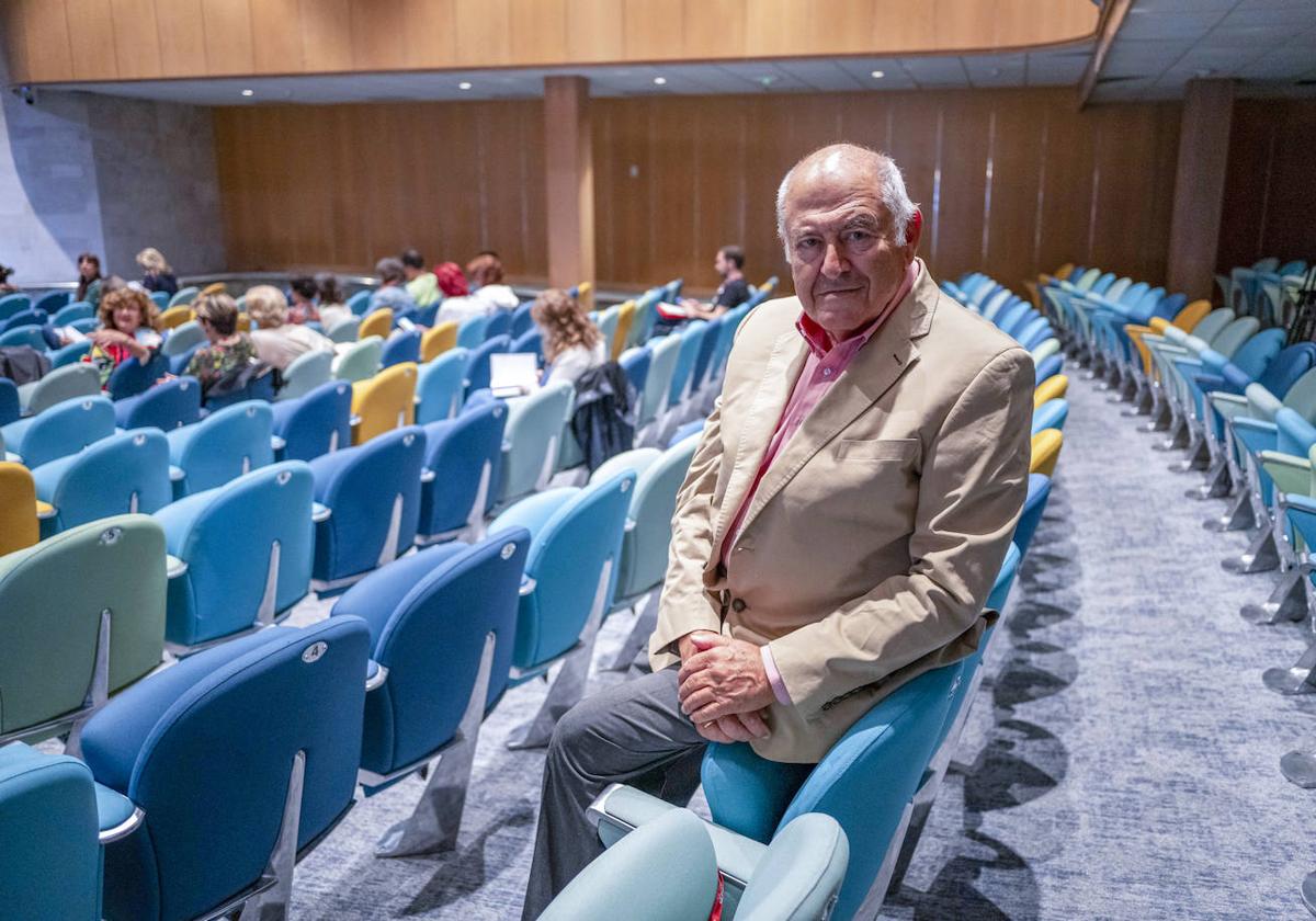 José Antonio Marina, ensayista y autor de medio centenar de libros, la pasada semana en la UIMP.