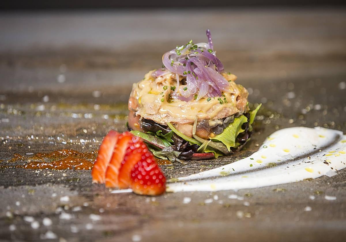 En agosto, escabeche de bonito