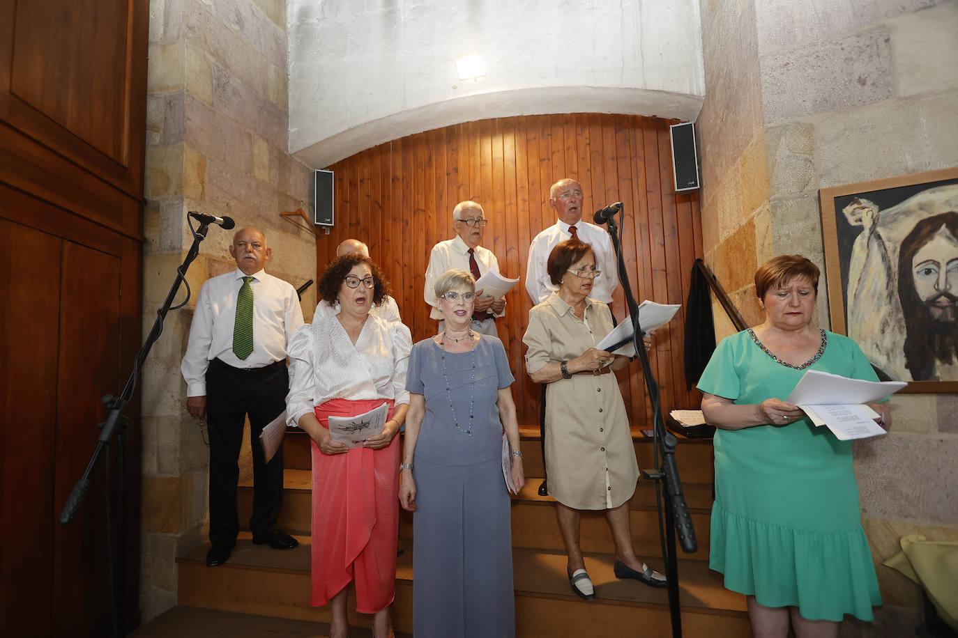 Integrantes del Coro Parroquial.