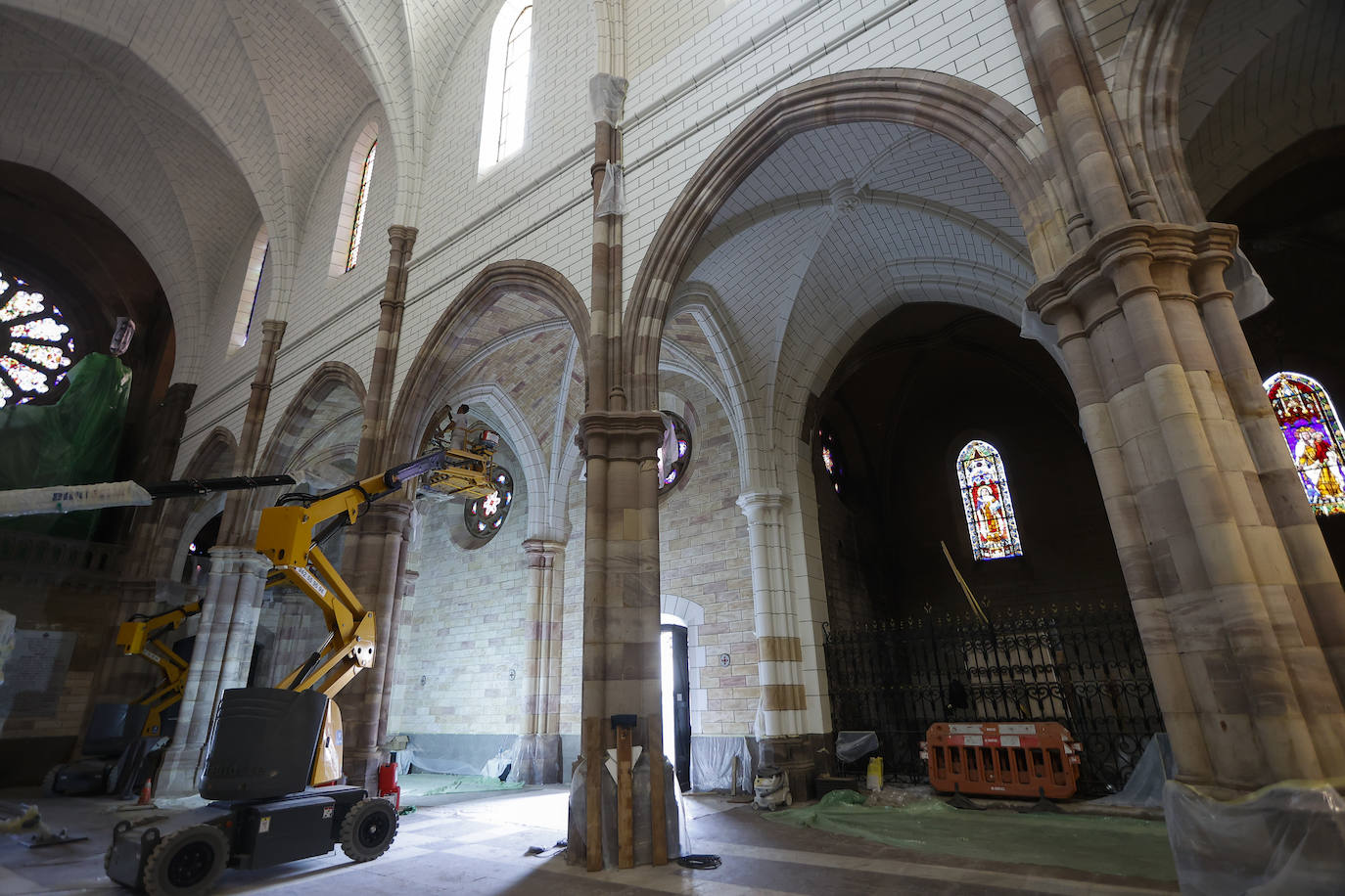 La iglesia de Nuestra Señora de la Asunción afronta desde junio la obra de restauración más ambiciosa de su historia, valorada en cerca de 700.000 euros.