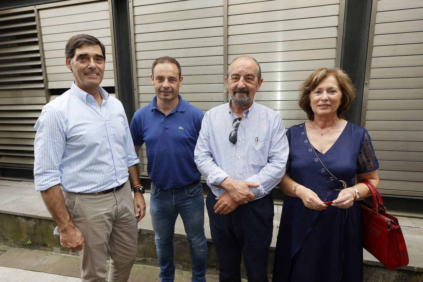 Julio Fernández, Ángel Luis Pérez, Rafael Pérez y Pilar Gutierrez.