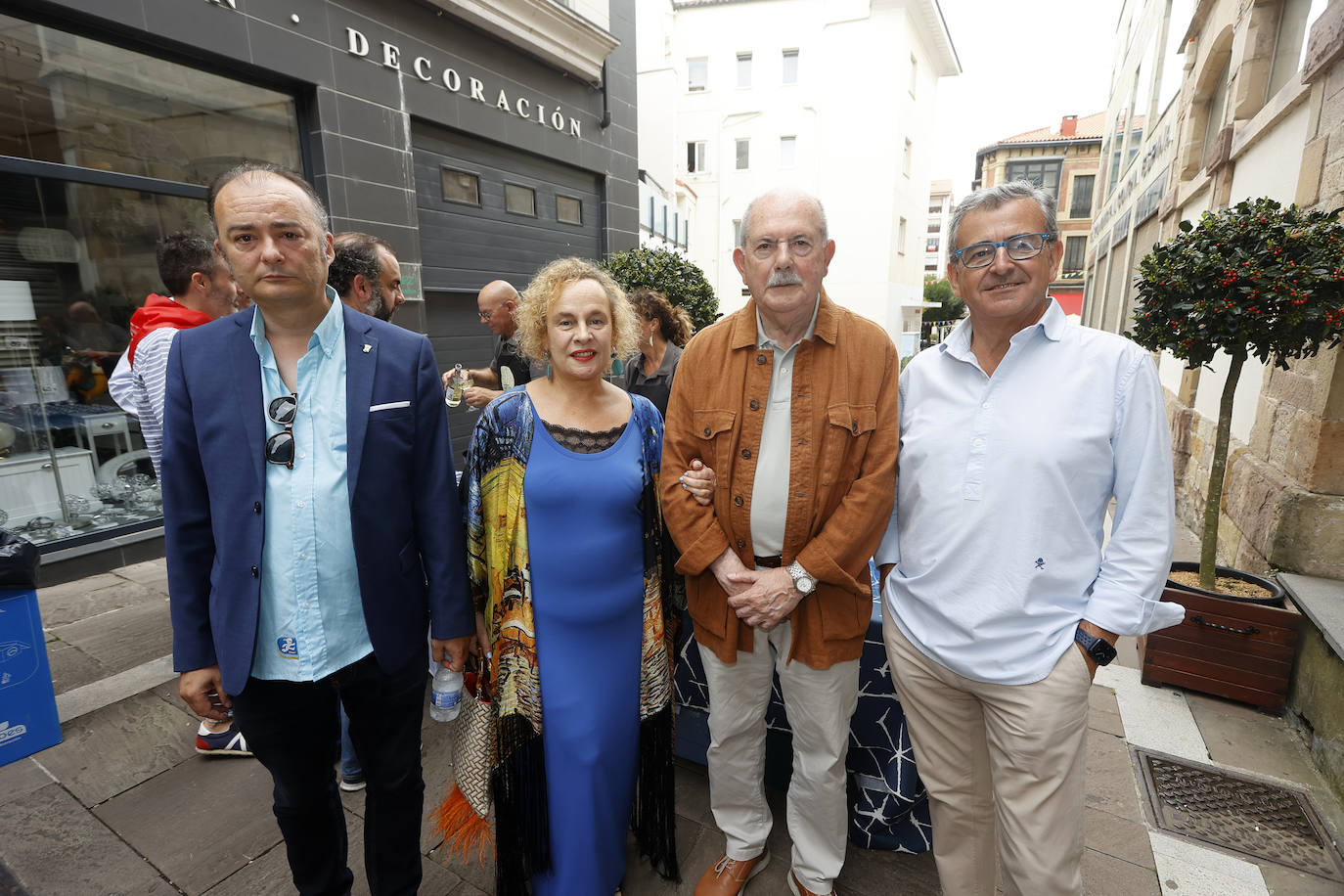 David Laguillo, Mercedes Labrador, Arturo Roig y José Luis Romero.