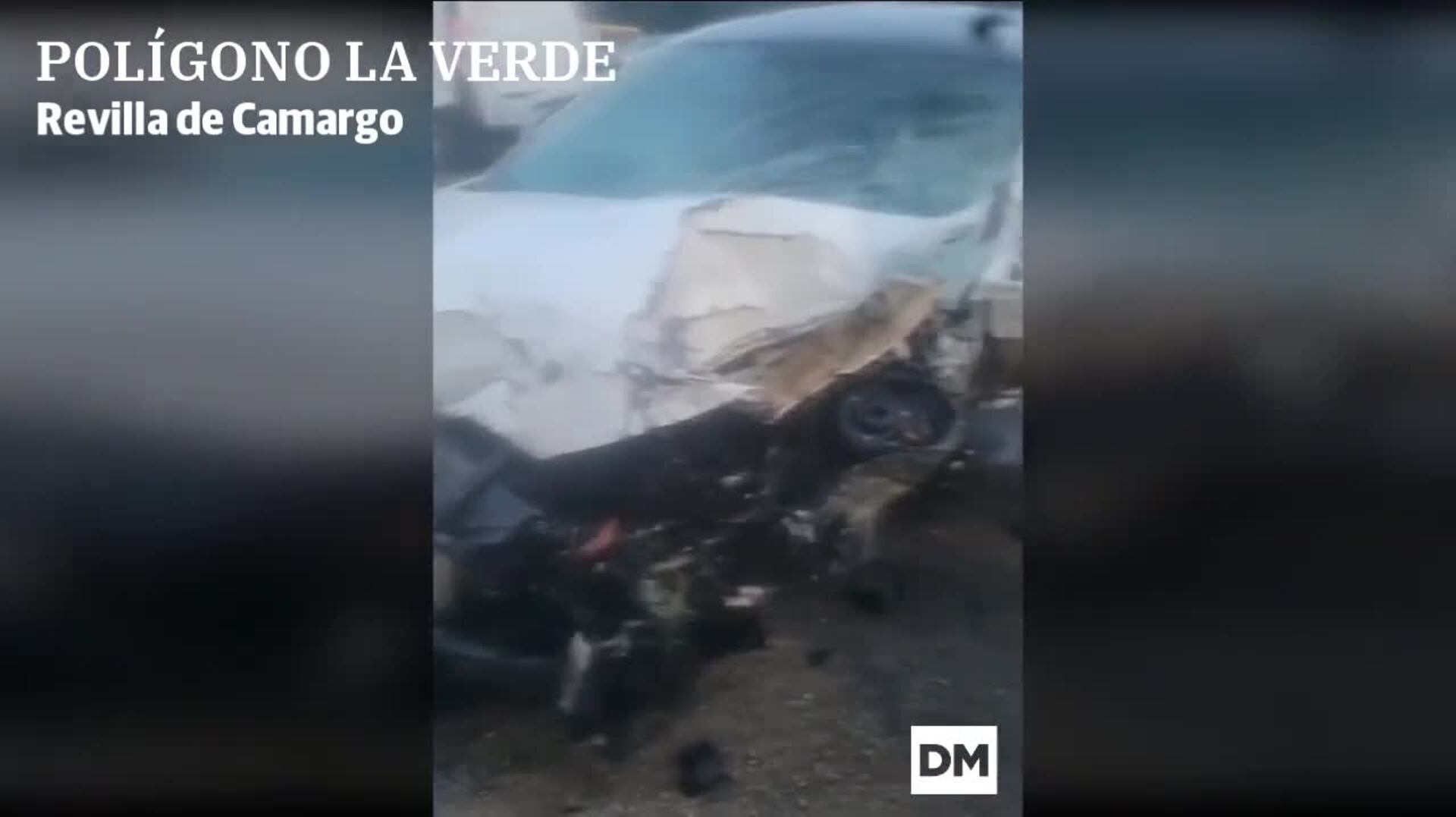 Accidente en el Polígono La Verde de Camargo