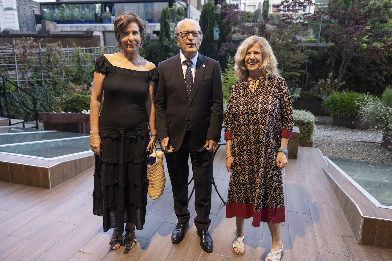 Carmen Martínez Valls, Francisco Javier López Marcano y Beatriz Martínez Valls