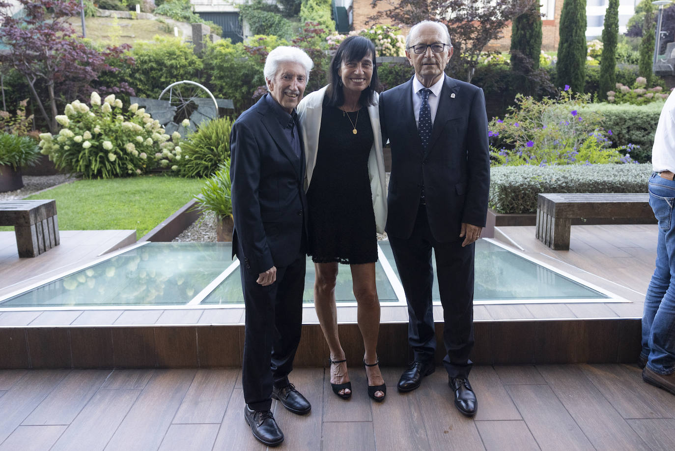 José Ramón Sánchez, Mara Dierssen y Francisco Javier López Marcano