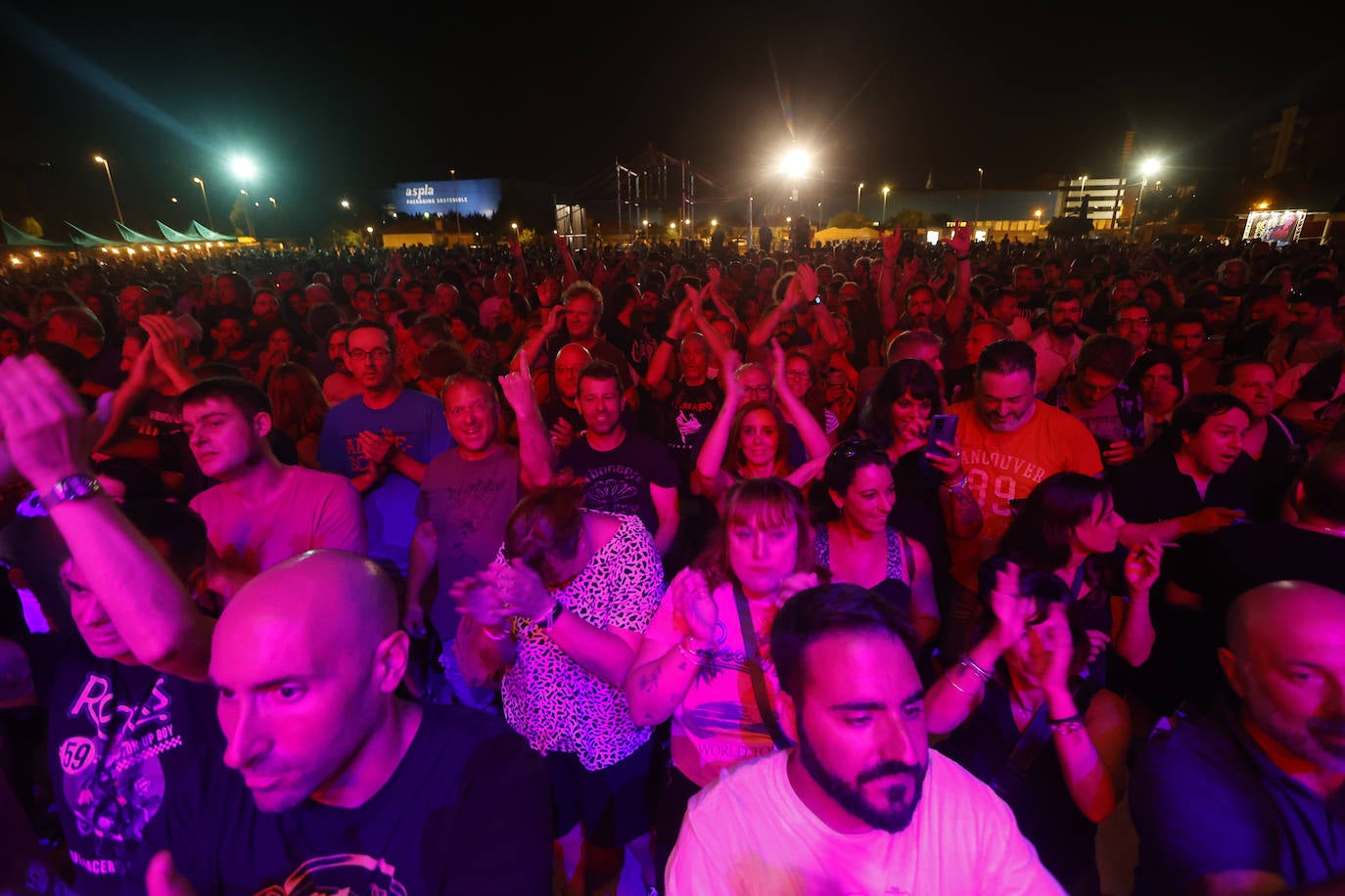 Miles de personas se acercaron a la última jornada del festival.