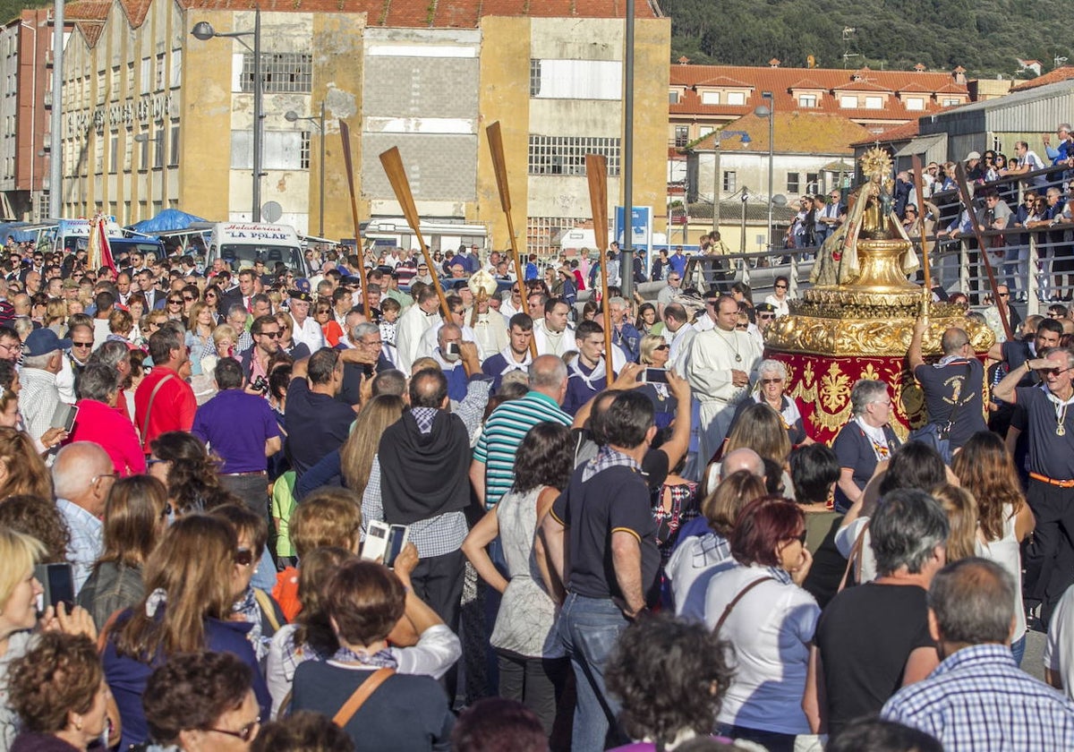 Procesión de la Virgen del Puerto.