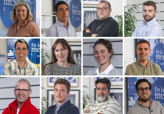 'En la mesa con'... 30 profesionales de la agroalimentación de Cantabria