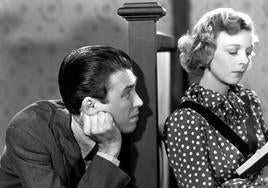 James Stewart y Margaret Sullavan, en la comedia.