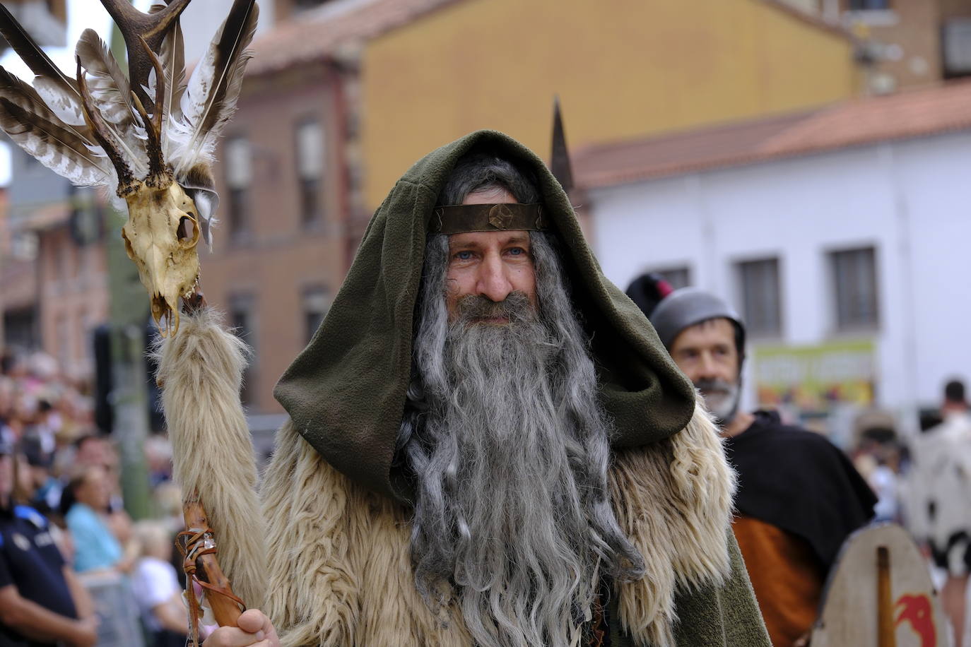 Los druidas, una figura clave dentro de la fiesta de Guerras Cántabras.