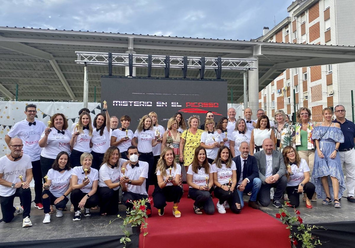 El CEIP Pablo Picasso de Laredo celebra una vuelta al cole «de cine»