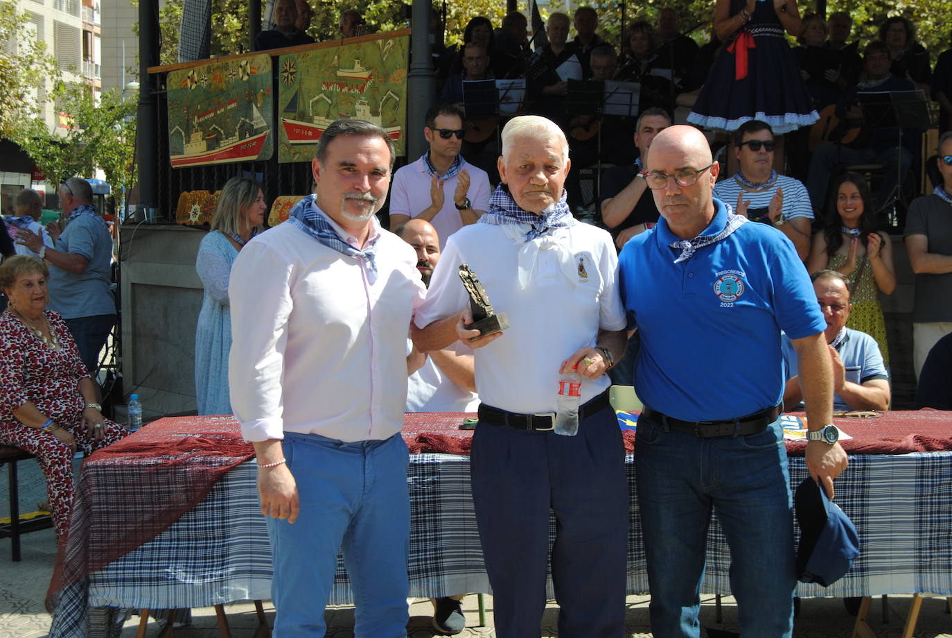 Reconocimiento al Marinero Mayor 2023, Luis Santamaría Arronte.