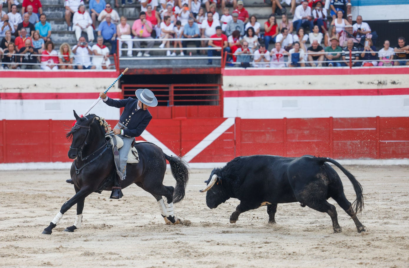 Guillermo Hermoso con el primero de su lote