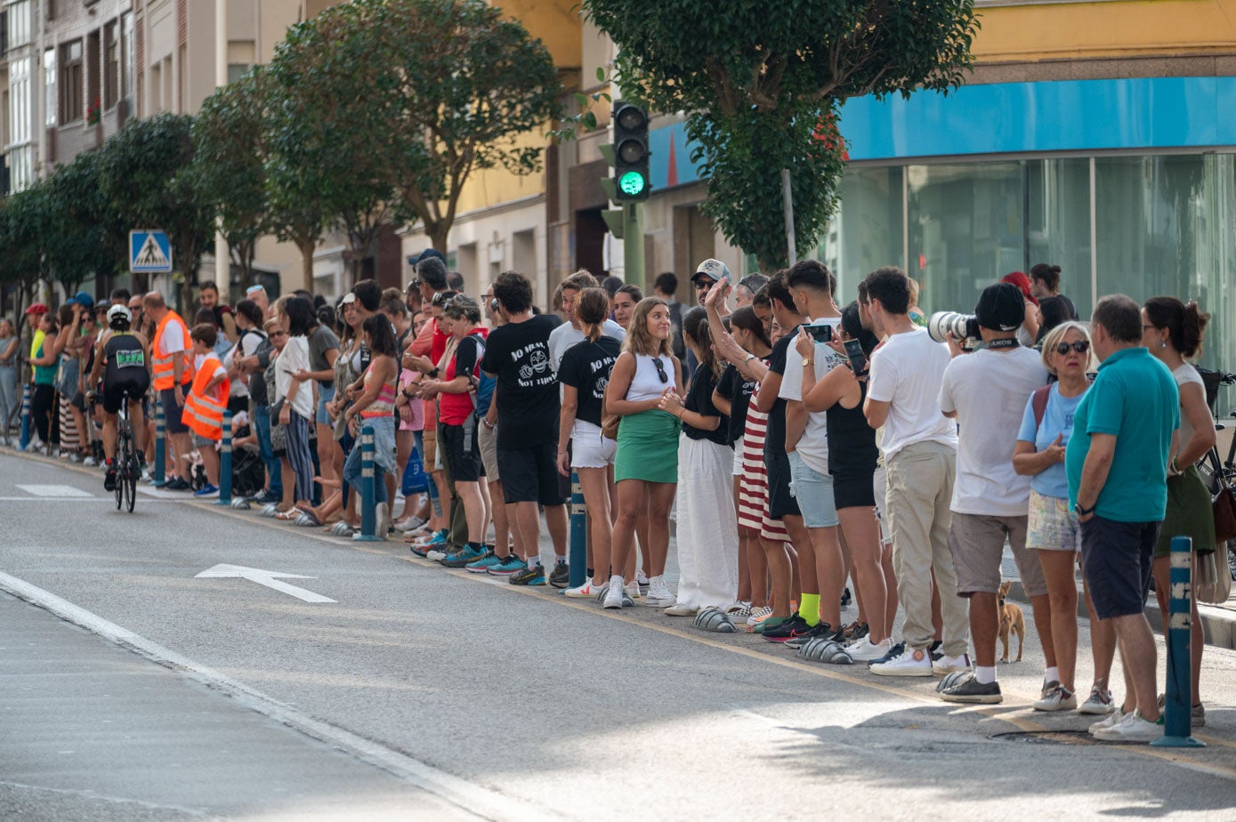 Numeroso público siguió las diferentes fases de la prueba.