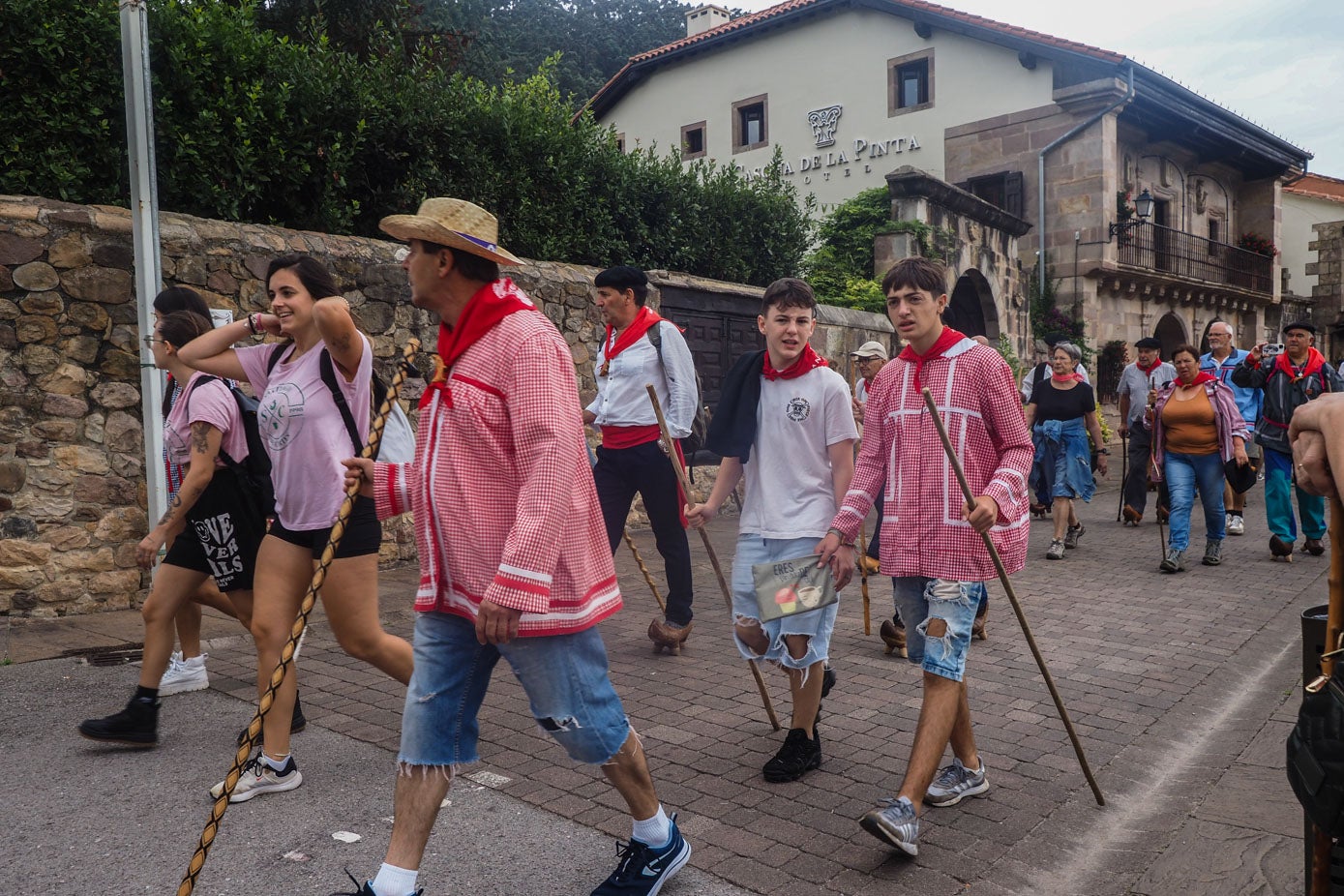 En albarcas por San Cipriano antes del día grande