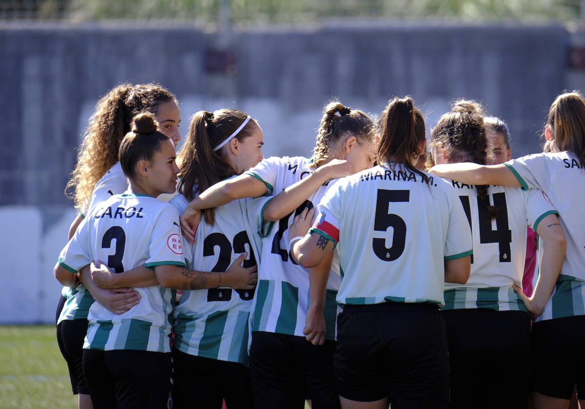 El Racing Féminas-Bizkerre, en imágenes