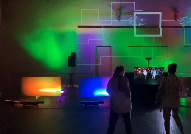 La instalación sonora, luminica e interactiva 'Vibrations' se podrá ver de viernes a domingo en la Nave Sotoliva.