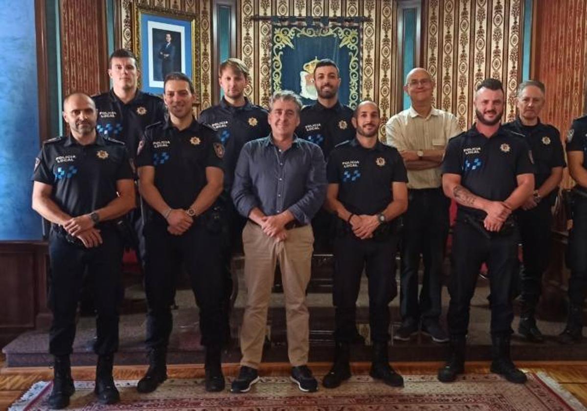 Reinosa refuerza la Policía Local con siete nuevos agentes