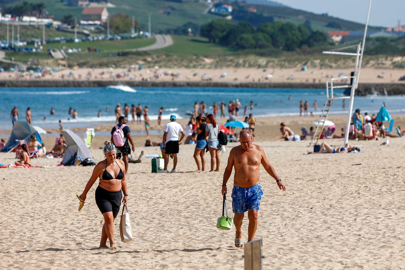 Las playas de Suances, receta para disfrutar del día festivo del Pilar