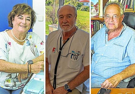 Belén Martínez-Herrera, José Antonio Lobo y Manolo Gómez.