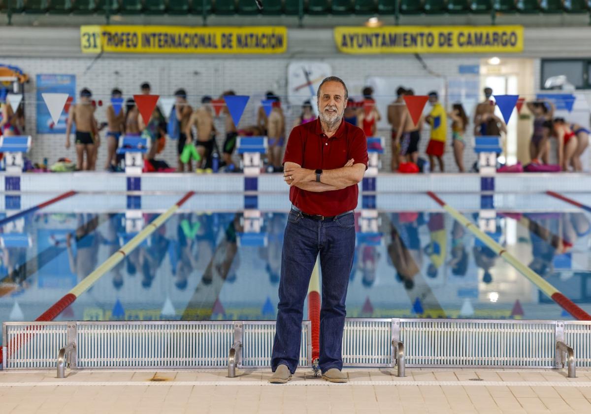 Jesús Herrán dejará en 2024 la presidencia del Club Natación Camargo tras 16 años en el cargo.