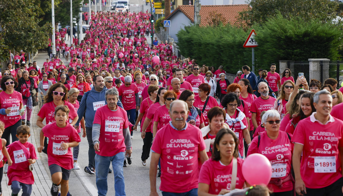 Participantes de todas las edades se dieron cita en la concurrida carrera.