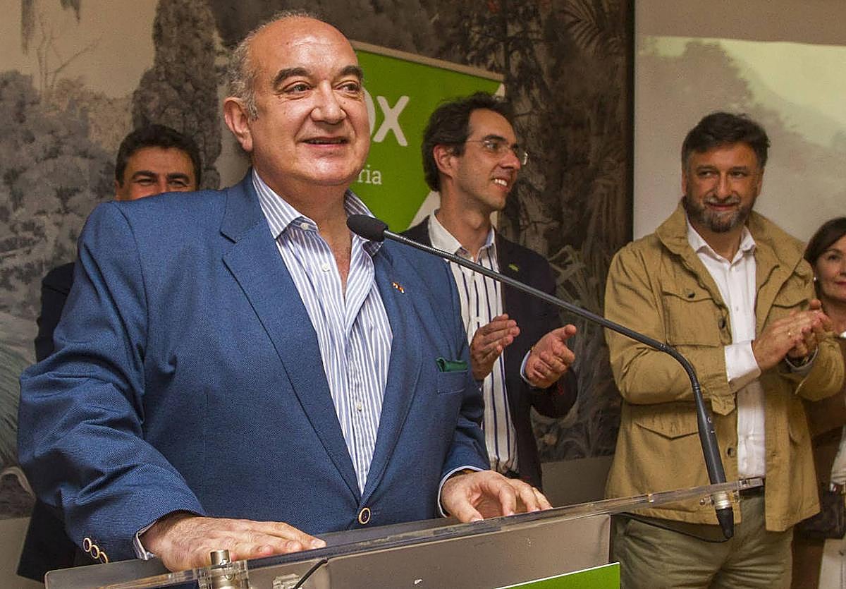 Emilio del Valle, Armando Blanco y Cristóbal Palacio.