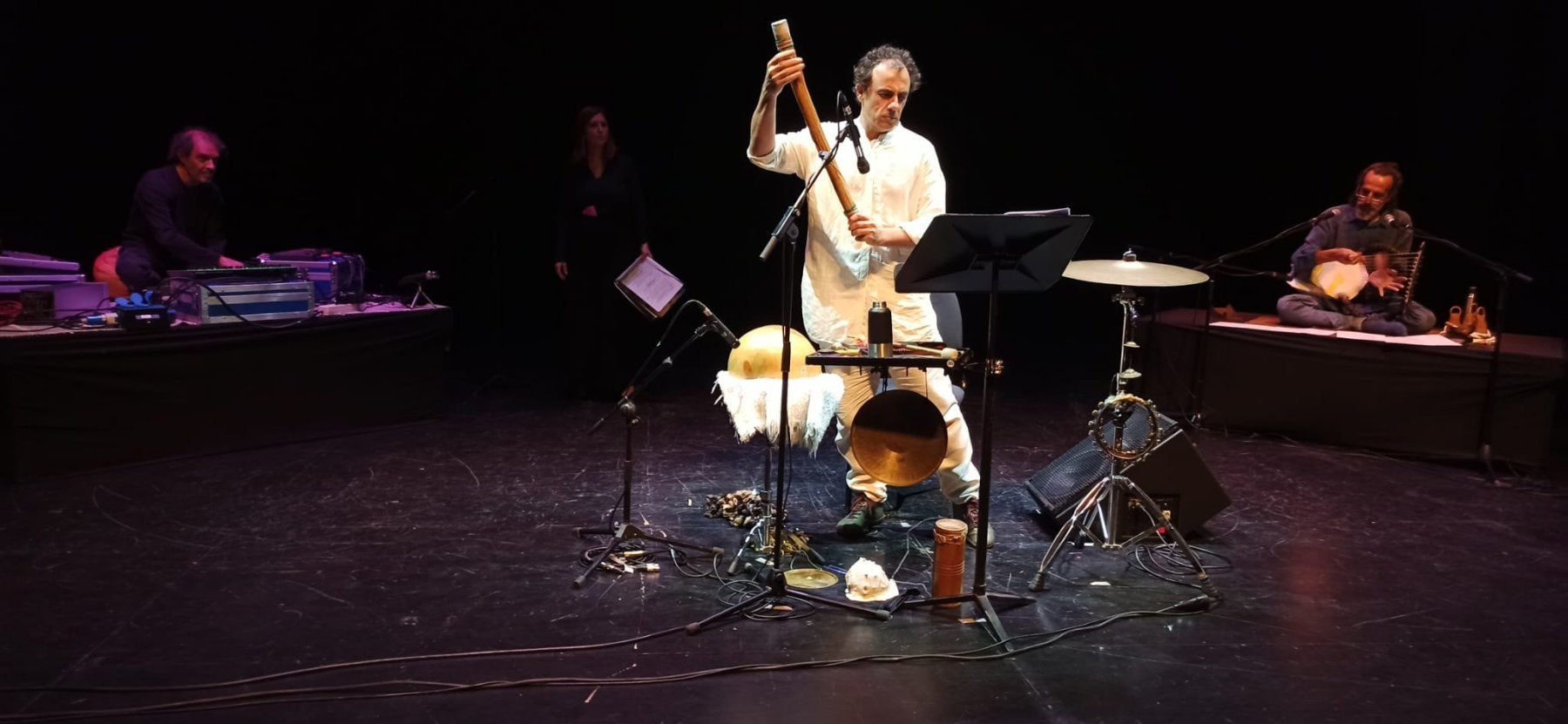 'Fragmentado', concierto representación con textos de 'Tartessos' de Miguel Romero Esteo.